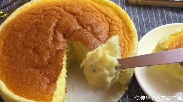 一滴水|这蛋糕用鸡蛋就能做,不加一滴水,无油低脂,香甜蓬松零失败