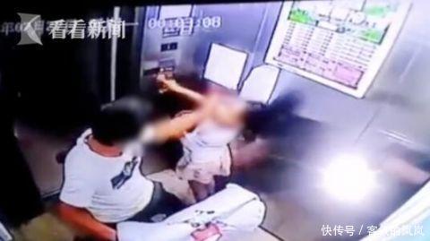 小女孩|男子骑电动车冲进电梯 被小女孩劝阻竟……