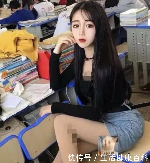 进的|现在03后女生上课都这样穿吗?怀疑进的是酒吧不是教室!