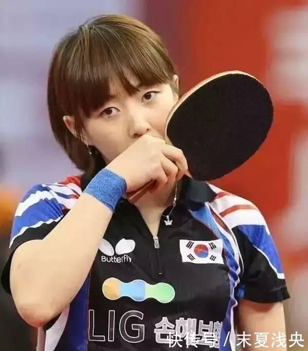 实力|颜值大于实力?韩国乒乓球第一美女,天生丽质犹如一位美丽的公主