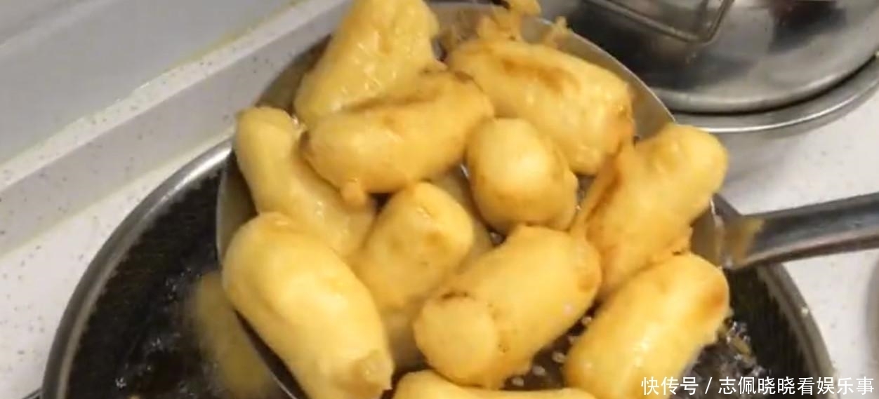  技巧|炸香蕉这么简单，教你小技巧，夏天配上雪糕吃，就是精致小点心了