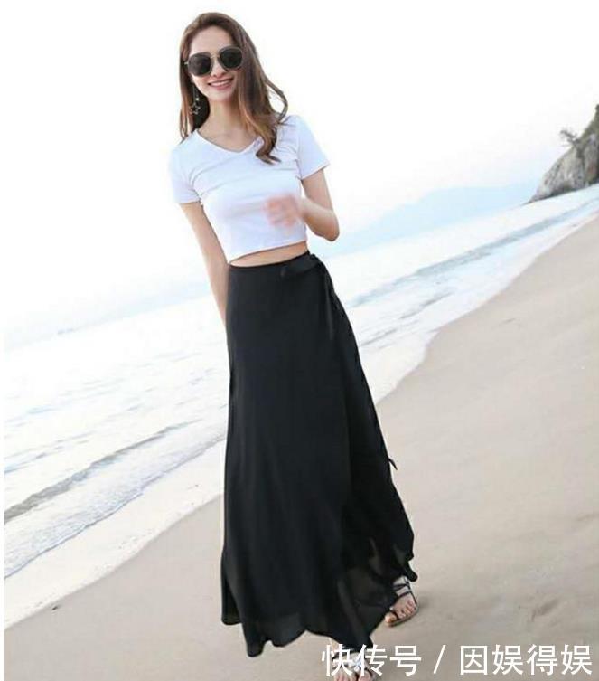 长度|矮个女生穿长裙总压身高?记住这几个搭配技巧,显瘦又显高