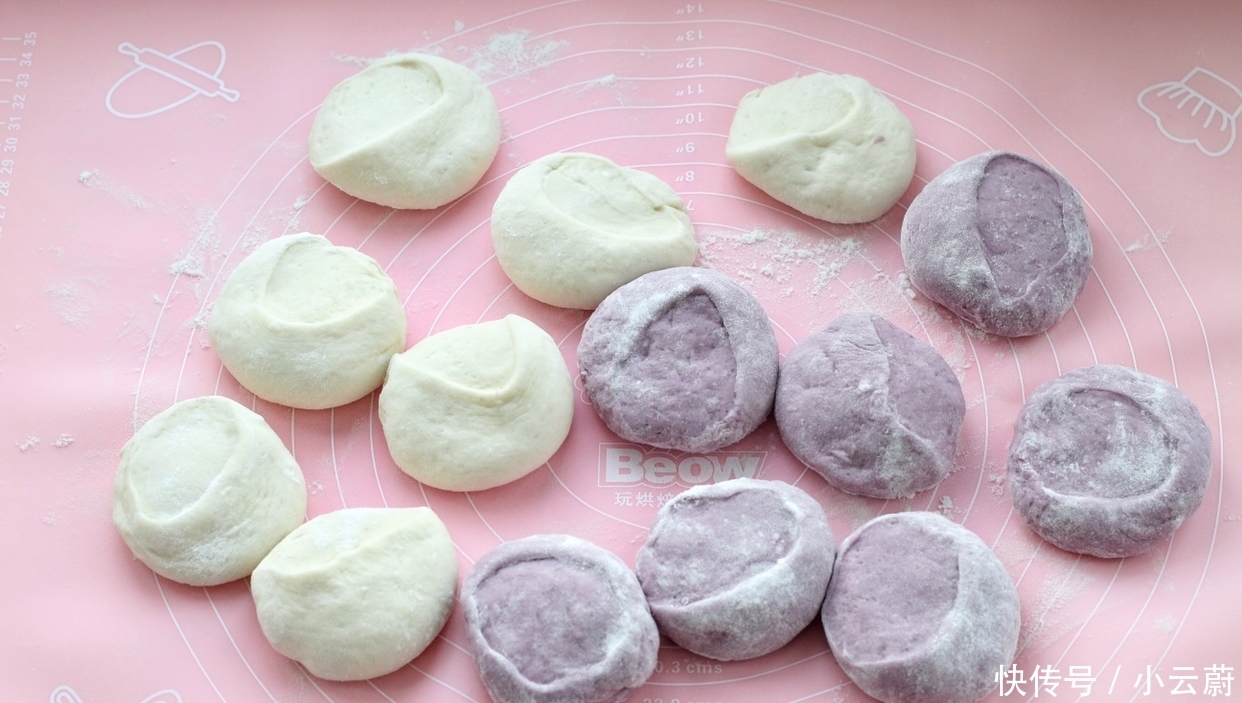 双色|无需任何技巧就能做出双色花卷,层次分明、暄软香甜,漂亮极了!