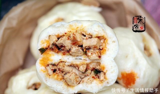  面团称为|10个素包子3个人居然吃完了！一家三口都吃撑了，这包子真香！