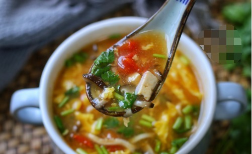 酸辣|十分钟快手汤,酸爽可口,营养美味