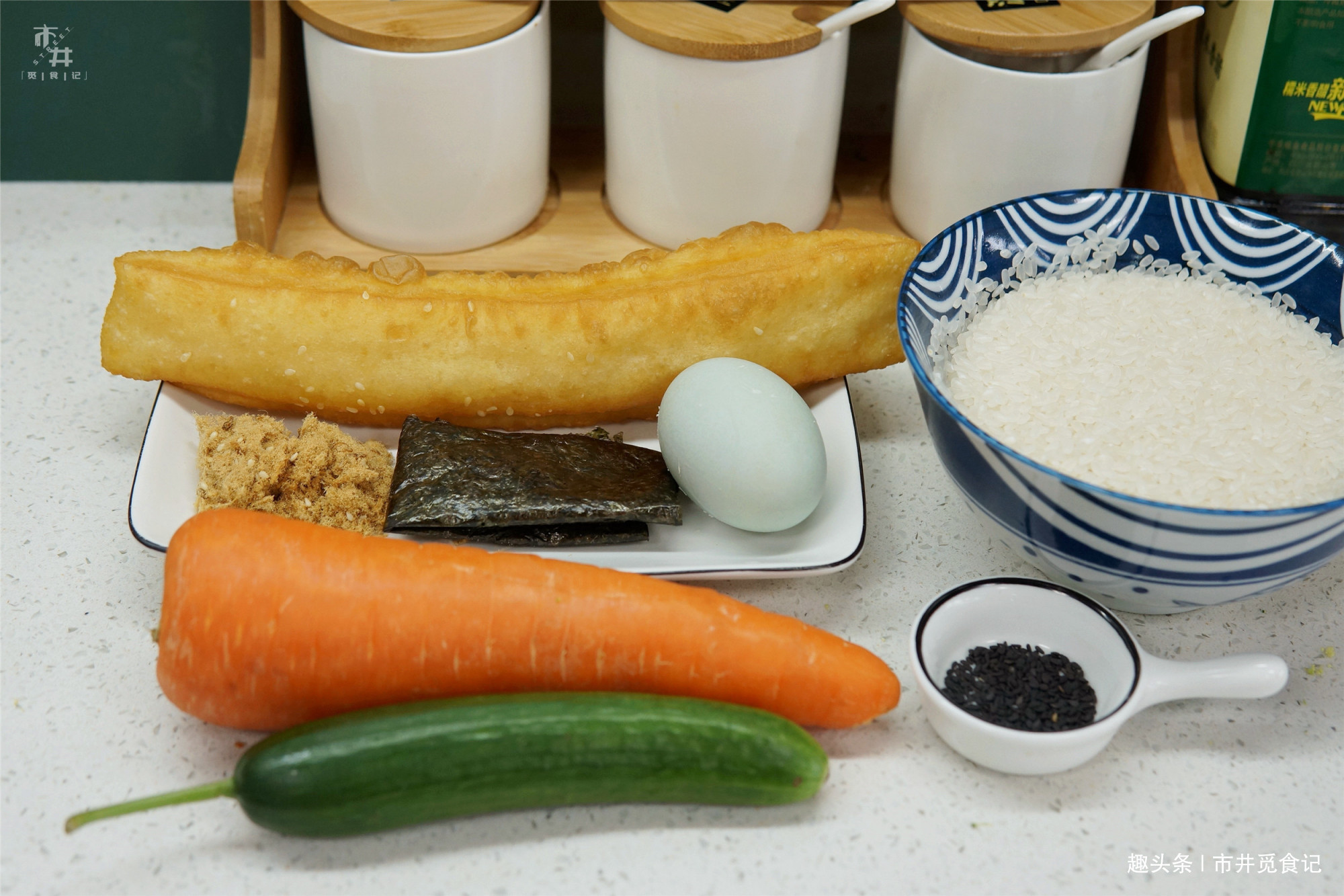  保鲜膜|早餐学会这吃法，家里大米不够吃了，上班上学拿一个就走，方便