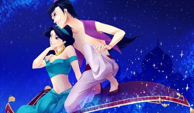 迪士尼|日本动漫风格的迪士尼卡通人物,第一张就梦幻到让人陷入爱河了