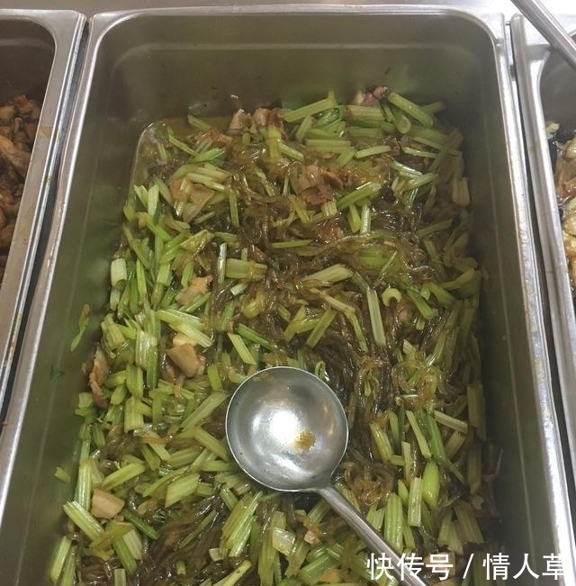  食堂|某国企食堂的晚餐, 一看就是北方的, 能碰到熟人么