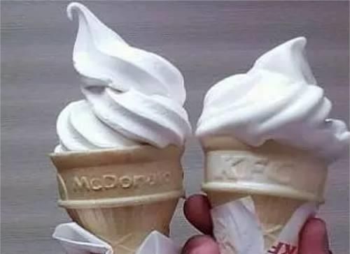 对比|肯德基vs麦当劳,实物大对比,分量一较高下,堪称最良心的测评