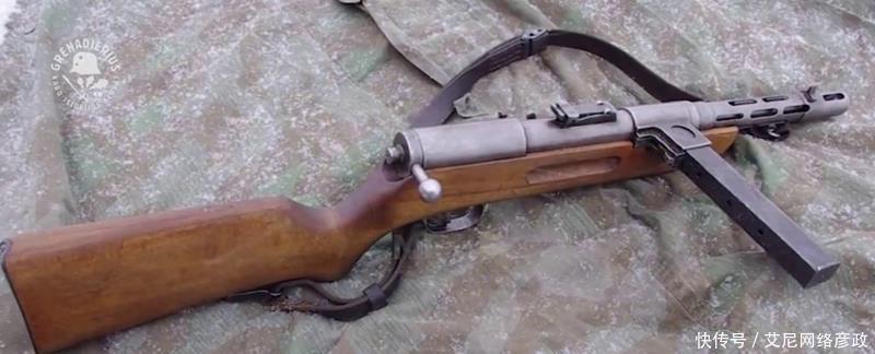 德国|二战德国“凶器”之MP35冲锋枪设计独特,党卫军曾大量装备