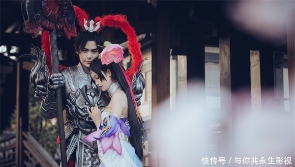  荣耀|cosplay：《王者荣耀》吕布貂蝉