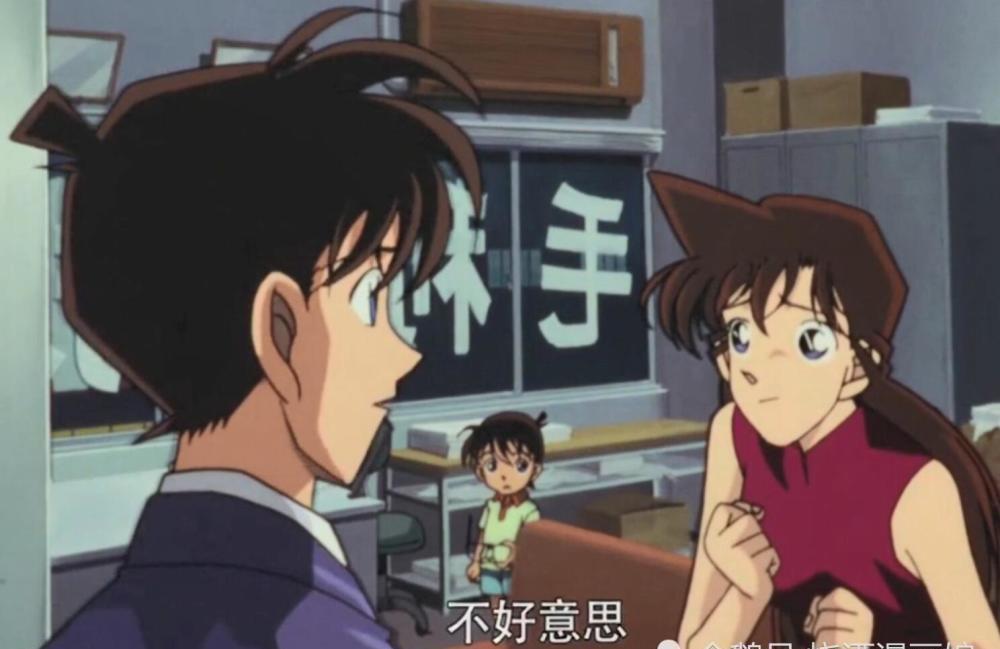 说不出|《名侦探柯南》基德调戏小兰合集,柯南都绿完了,但却有苦说不出