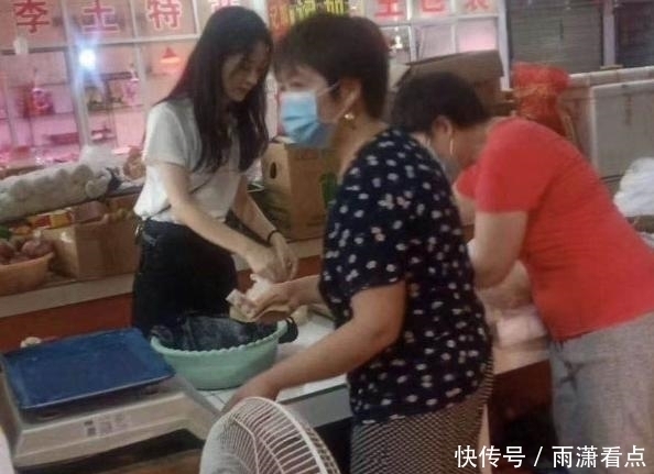 赵丽颖|赵丽颖《中餐厅》路透曝光,和黄晓明现身菜市场,生图绝美