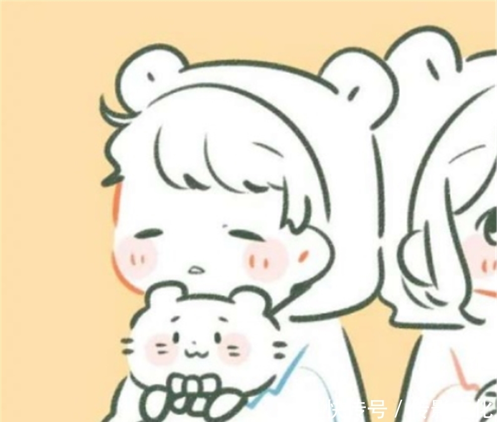  情侣|低糖·俏皮·动漫情侣头像：哭着吃过饭的人，是可以坚强活下去的