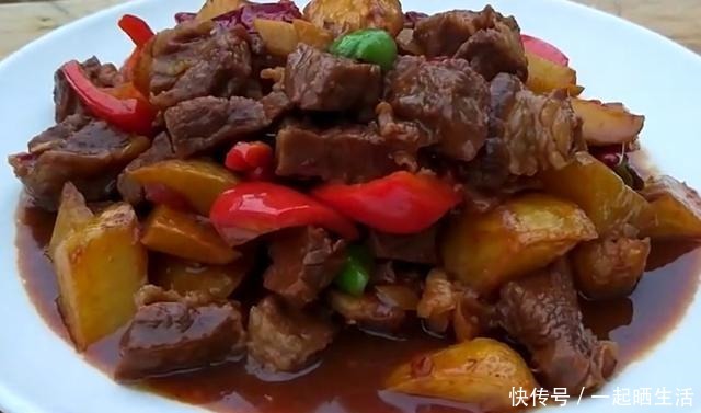 牛肉|土豆烧牛肉,做法简单,口感嫩滑