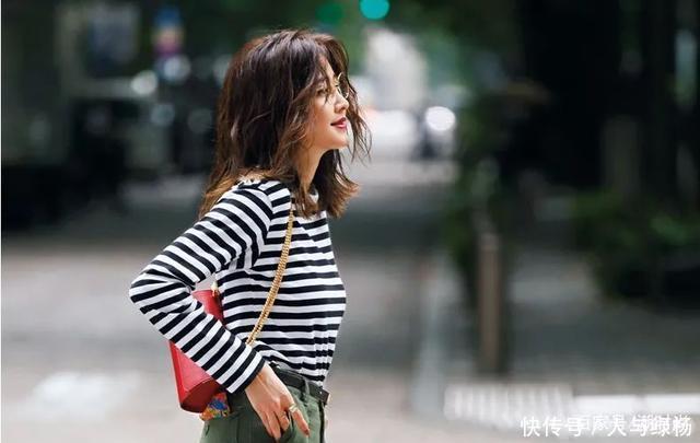 造型|一穿条纹就撞衫简约百搭包揽各种造型!