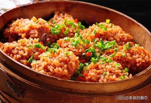 排骨|糯米蒸排骨,橙汁山药,剁椒土豆片,芦笋炒口蘑的做法