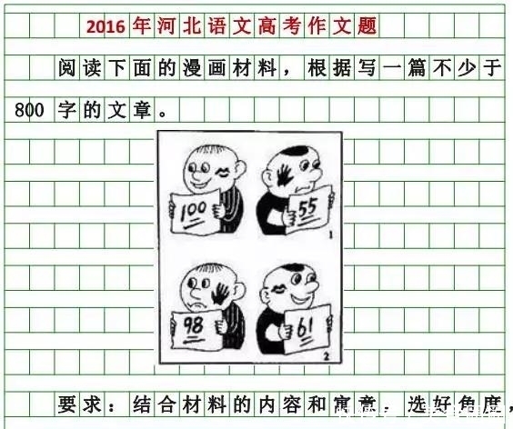  材料|河北2020高考作文题新鲜出炉！你会怎么写？（附历届高考作文题）