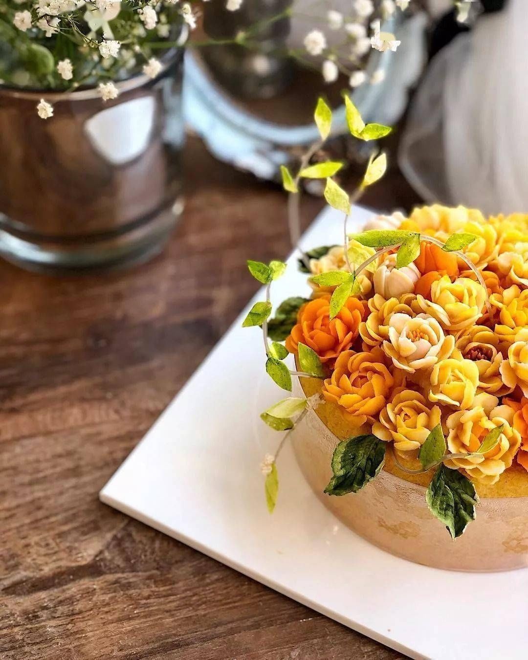 包袱蛋糕|脑洞太大韩国小姐姐晒神秘蛋糕,引百万粉丝每天催更太美了,每一张都让我流口水…