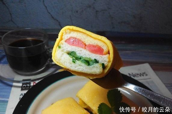 搞定|早餐吃什么简单来个蛋皮吐司,10分钟轻松搞定!