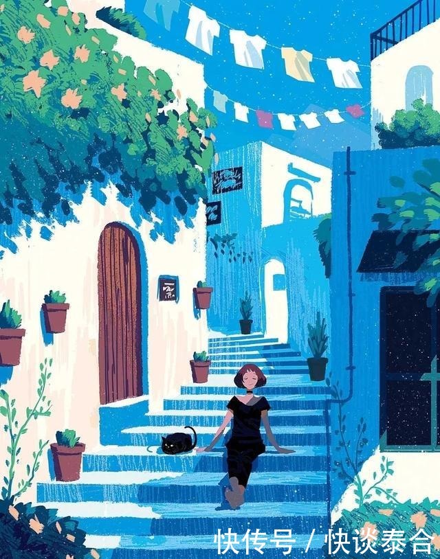 光影|她用53张图画出了轻盈的四季,色彩和光影都太治愈啦!