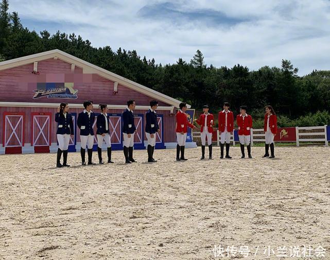 合作|两代初C同框蔡徐坤孟美岐录制跑男神仙合作+神仙颜值