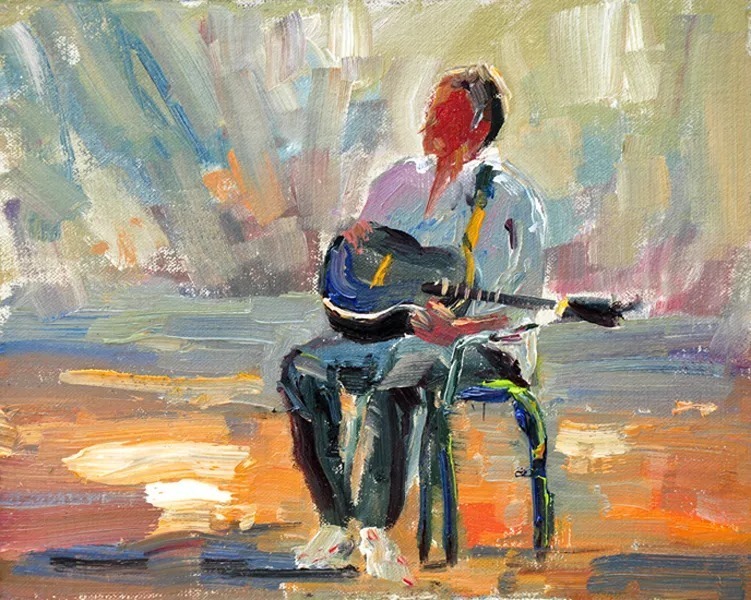 影迷|光影迷情,他的油画就是这么赏心悦目!