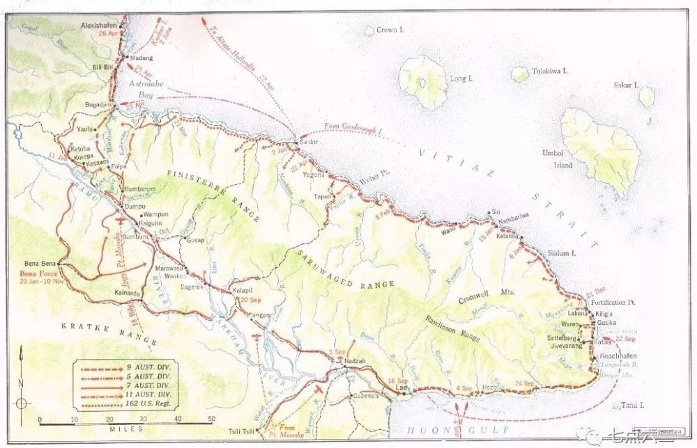  太平洋|燃烧的西南太平洋（八）：双线追击——休恩半岛战役