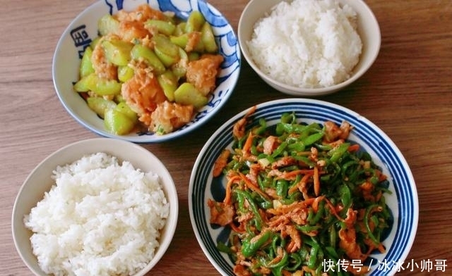 夫妻俩|三线城市,夫妻俩的6天午餐,顿顿两道菜,很满足,不剩菜不浪费