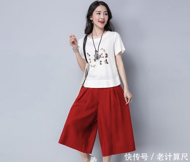  棉麻|棉麻套装就是这么美！时尚大方还显高显瘦，夏季必备款