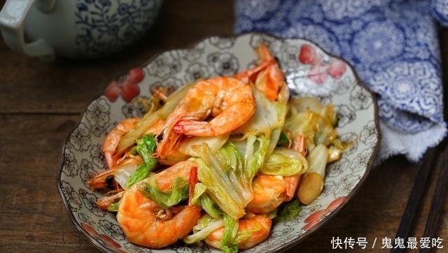 清香|吃百菜不如吃白菜,加大虾一起炒,清香中透着鲜美,营养高味道好