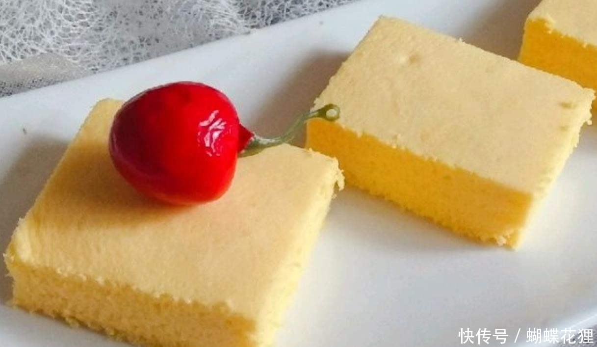 好吃|想吃蛋糕却没有打蛋器?试试蒸蛋糕,不用打发不用烤,好吃不上火