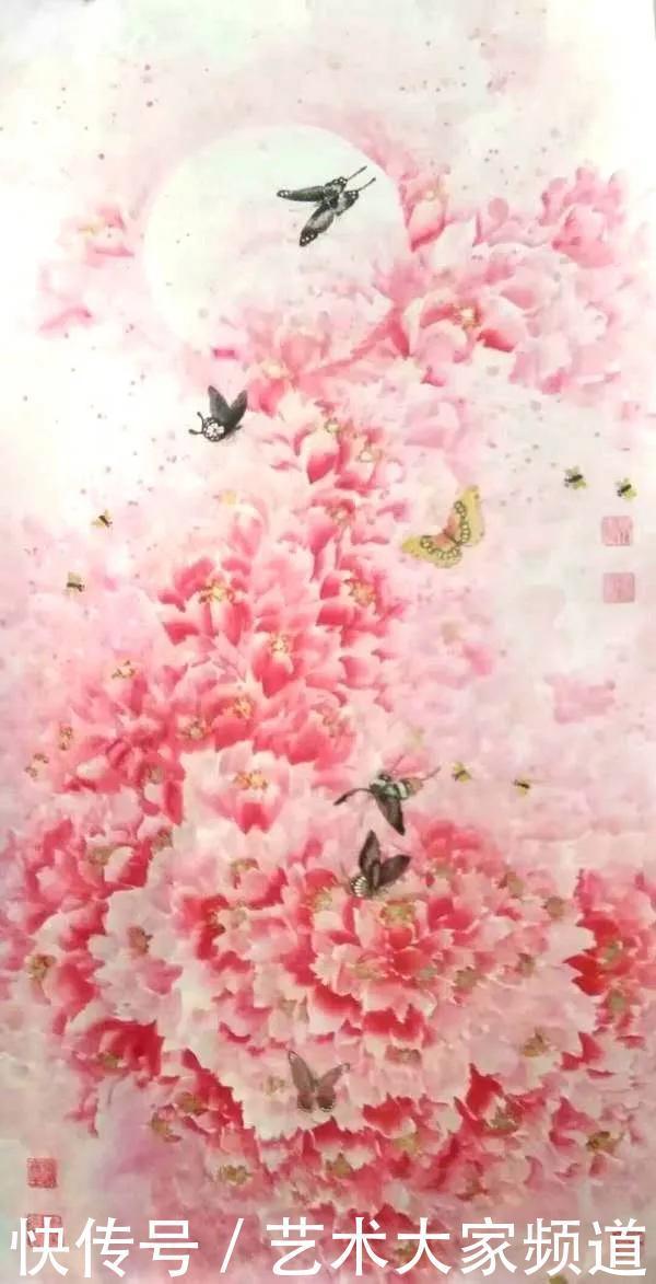  永明|王永明盛世牡丹