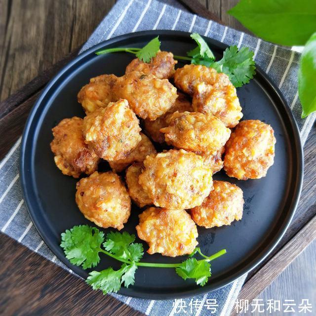 丸子|炸土豆丸子,一口一个,好吃到停不下来