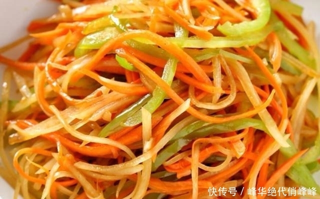 爽脆|炒“土豆丝”时别直接下锅炒,多做这一步,土豆丝爽脆不粘锅!