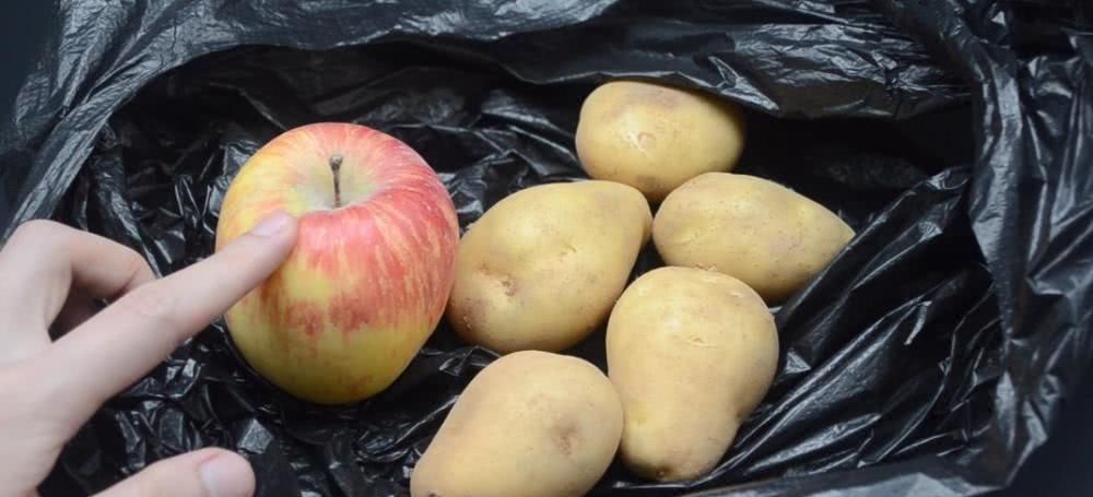 黑色塑料袋|今天才知道,原来保存土豆这么简单,放半年不发芽不干瘪,真实用