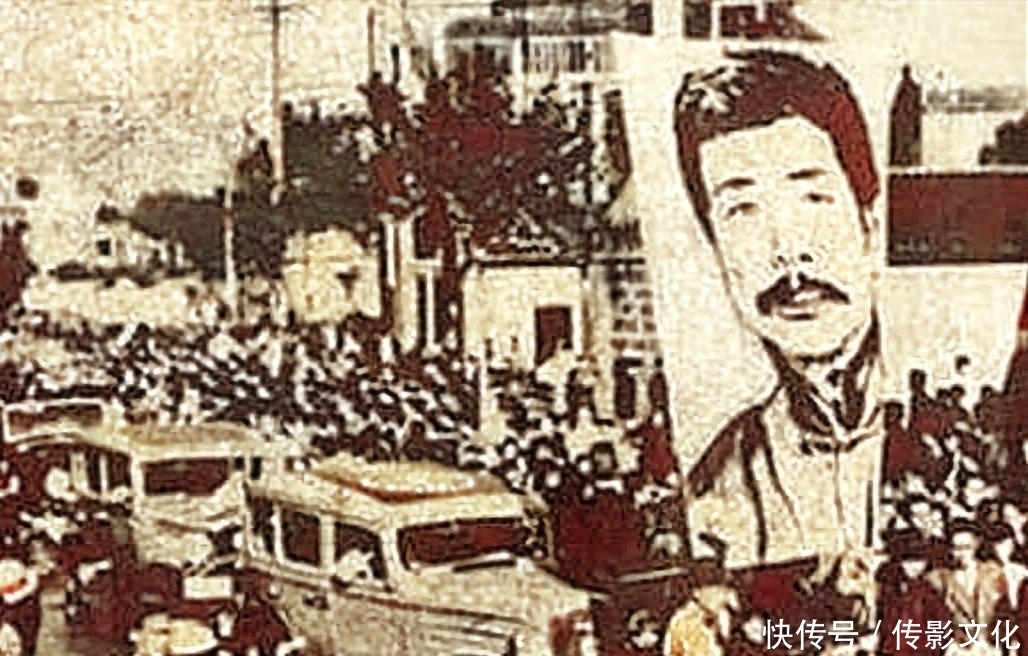  珍贵|1936年鲁迅出殡珍贵老照片，几万人送行，16位文学界大佬抬棺扶灵