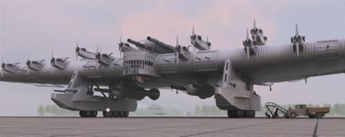 民族|比纳粹飞碟还奇葩的武器,战斗民族造出空中战列舰,能跨洲飞行