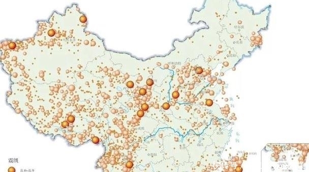 中国百年大地震概览,中国地震带详细分布图