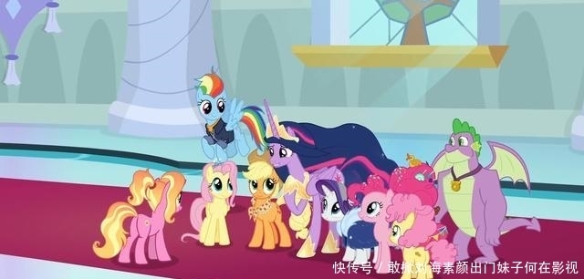  小马|彩虹小马：名字叫《小马宝莉》，为何动画片里没有宝莉，只有紫悦