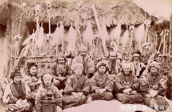 虾夷人|这才是日本岛上的纯种日本人