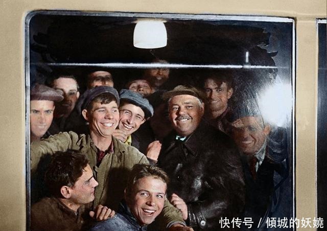 老照片|从俄罗斯末代皇帝到苏联攻陷柏林看上色后令人惊艳的苏联老照片