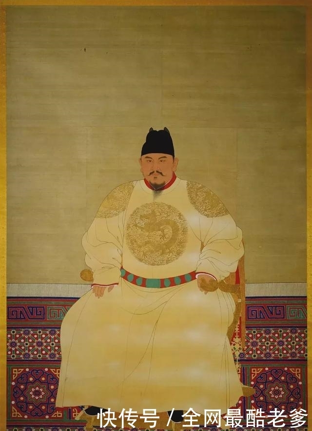 相貌进行|9幅朱元璋画像:满清将他抹黑成猪腰子脸,图9才是朱元璋真实相貌