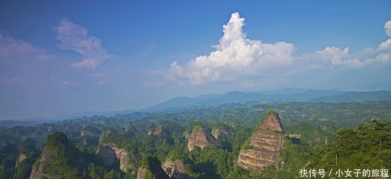  发展旅游|湖南人气很高的一处景点，是全国最大的丹霞峰林地貌之一，却是3A