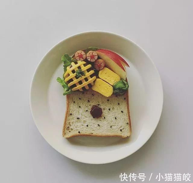 吐司|日本主妇凭1片吐司圈粉无数,可能是日本最会“画”的美食博主了