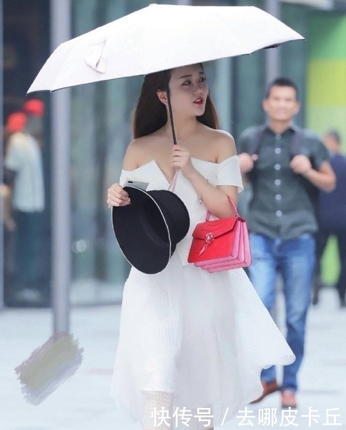  婚纱|美女的“西装婚纱”太好看了，混搭风还挺时尚