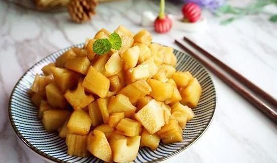 看点|美食看点糖醋藕丁,孜然土豆,丝瓜炒蛋的做法