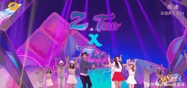 黄晓明|芒果818晚会如大型蹦迪现场,黄晓明跳舞似抽筋,王一博嗨翻全场