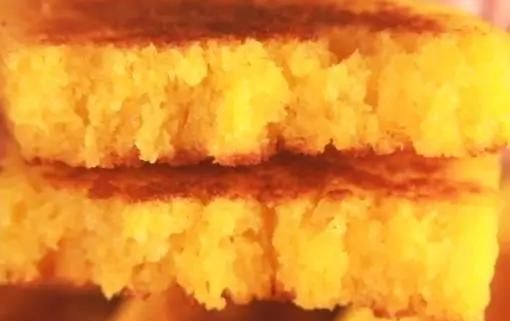 烤箱|家里有玉米面一定要学做它,不用烤箱,咬一口直掉渣,太香了