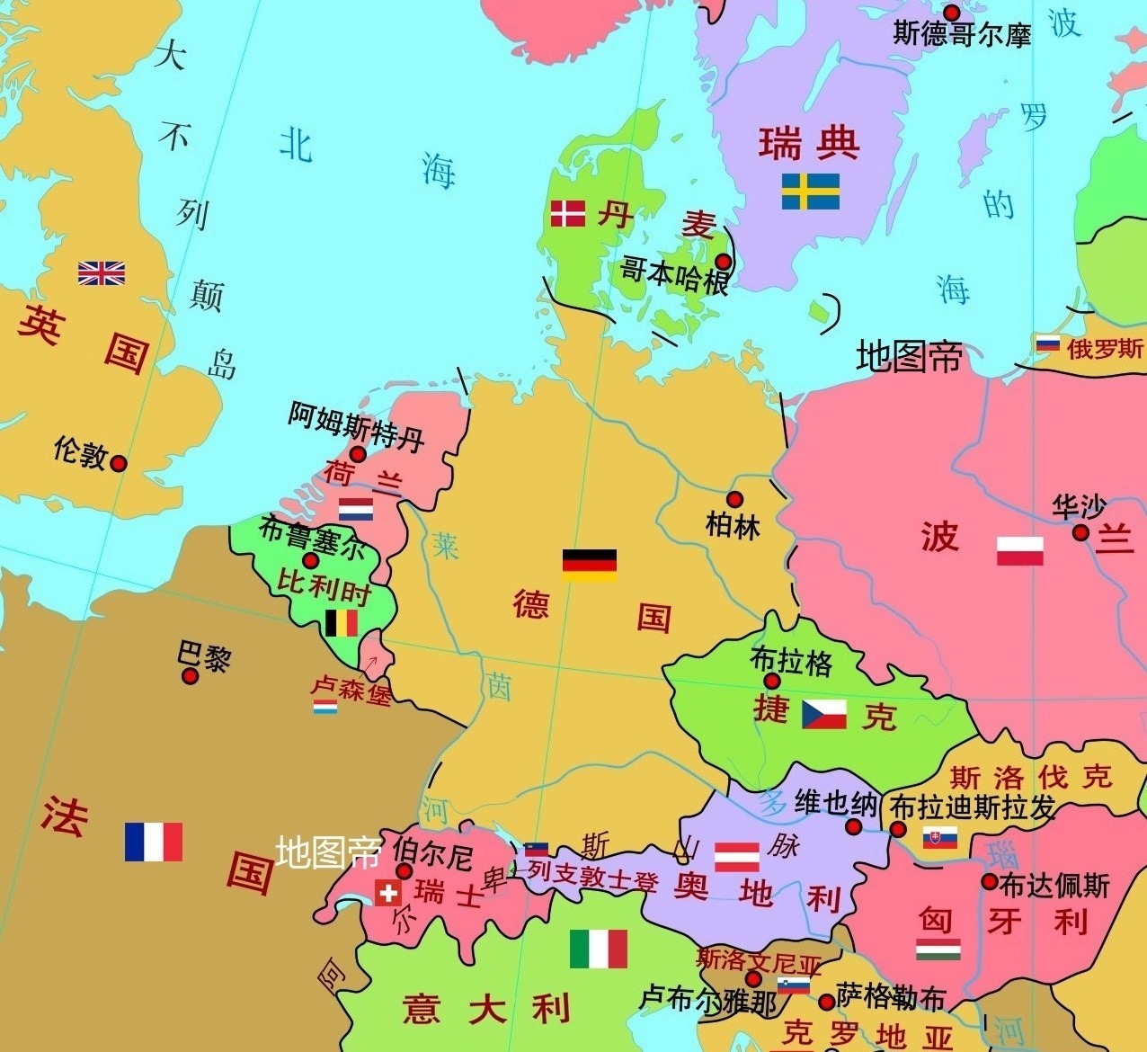 奥地利|普鲁士、奥地利、德国，有什么历史恩怨？